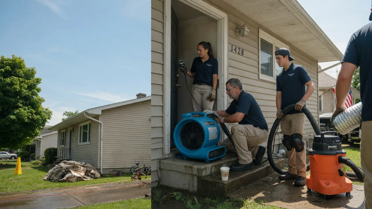 Water Damage Restoration in Rousseau, KY near me
